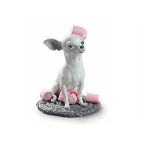 Lladro 01009191 Chihuahua With Marshmallows - P44111