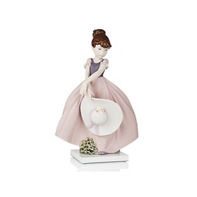 Lladro 01009533 Straw Hat In The Wind - Year Piece 2021 - P44112