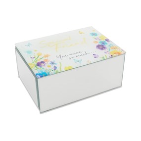 Embrace Special Friend Glass Jewellery Box - P56191