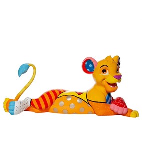 Disney By Romero Britto 6007099 Large Lying Simba - P57140
