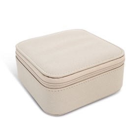 76304 Carters Taupe Square Travel Jewel Box - P58109