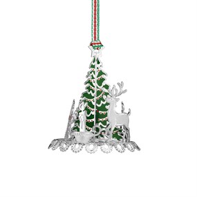 Newbridge Silver Plated Carousel With 3 D Decorations - P59201