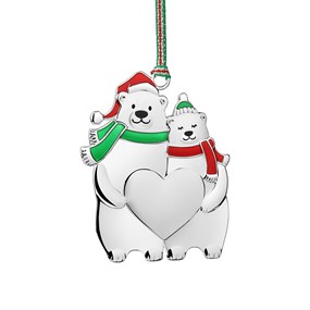 Newbridge Polar Bear Couple (Engravable) - P59206