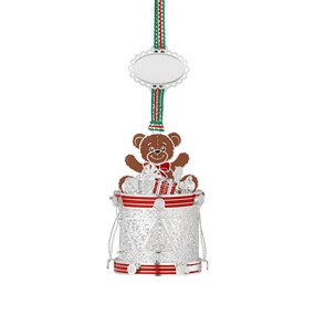 Newbridge Silverware Teddy Bear With Drum - P59247