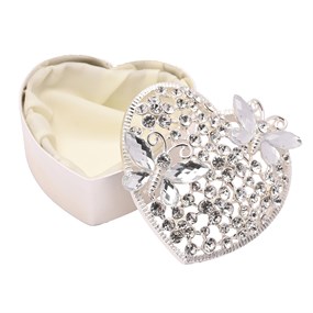 SP3585 Sophia Butterfly Heart Shaped Trinket Box - P60141