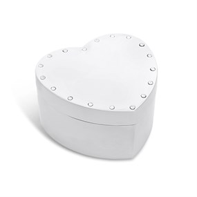 Diamante Heart Trinket Box - P60142