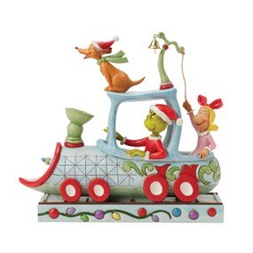 6017070 Jim Shore Grinch Train - P6242