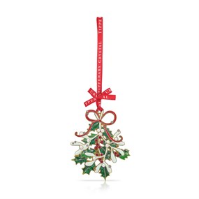 Tipperary Crystal 145672 Mistletoe Hanging Ornament - P6330