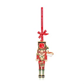 Tipperary Crystal 167407 Nutcracker Hanging Decoration - P6338