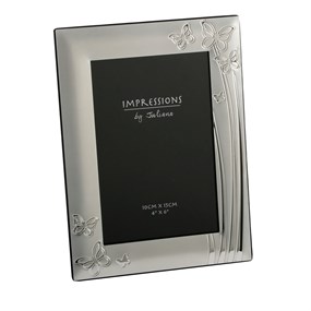 FS100446 Silver Plated Butterfly Frame - P88109