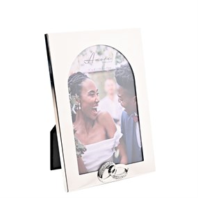 AM26646 Amore Arch Photo Frame With Rings - P88110