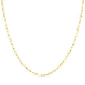 14ct Gold Anchor Chain - 18in - R1304