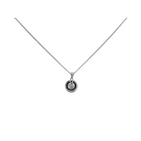 Clogau Silver And 9ct Rose Gold Oyster Pearl Necklace - R48172