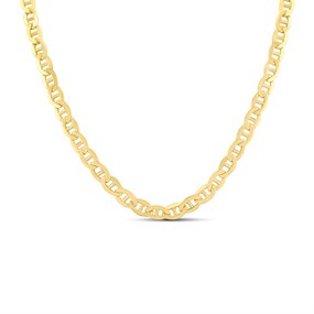 Aureus 9ct Bonded Gold On Sterling Silver Anchor Chain - 20in - R60011