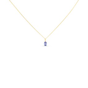 9ct Gold Tanzanite Necklace - R83101