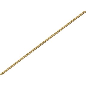 9ct Gold 1mm Solid Wide Trace Chain - 22in - R9406