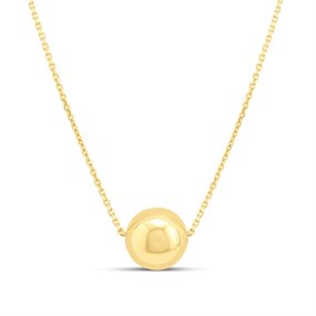9ct Gold Ball Necklace - R9505