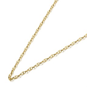9ct Gold 2.6mm Wide Anchor Chain - 20in - R9533