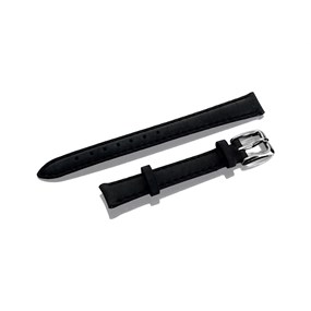Black Leather Watch Strap - 12mm - S1055