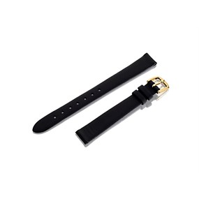 Black Leather Watch Strap - 12mm - S1058