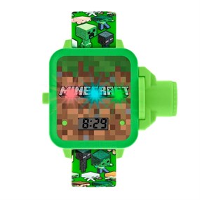 Minecraft MIN4103 Green Children's Watch - W01135
