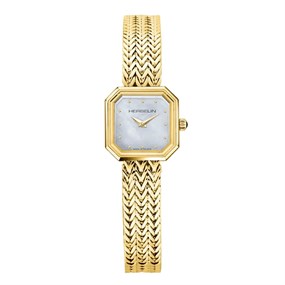 Herbelin 17436BP19 Octogone Gold Tone Bracelet Watch - W03115
