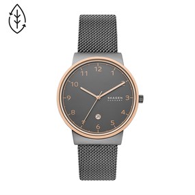 Skagen SKW7601 Grey Mesh Bracelet Watch - W06241