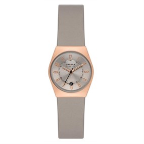 Skagen SKW3052 Grenen Lille Sand Leather Strap Watch - W06276