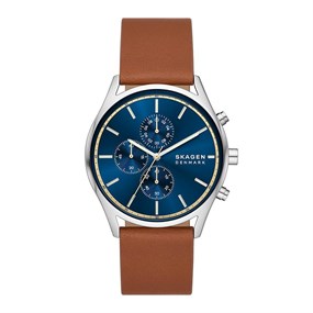 Skagen SKW6916 Holst Tan Leather Strap Watch - W06315