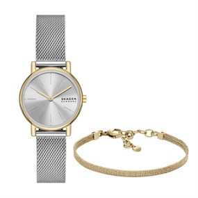 Skagen SKW3153SET Signatur Lille Watch And Bracelet Gift Set - W06318