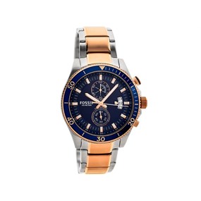 Fossil CH2954 Wakefield Two Tone Chronograph Bracelet Watch - W0750