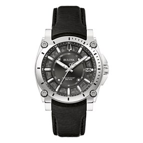 Bulova Icon 96B416 Black Strap Watch - W09317