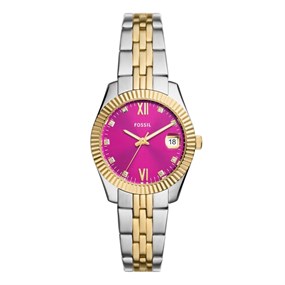 Fossil ES5337 Scarlette  Two Tone Bracelet Watch - W10345