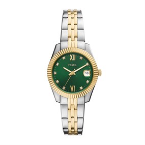 Fossil ES5388 Scarlette Mini Two Tone Bracelet Watch - W10385