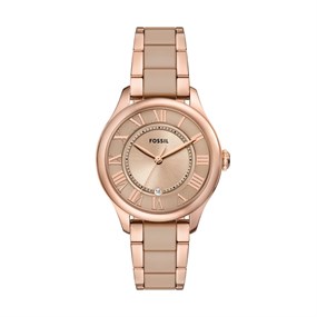 Fossil CE1133 Gilmore Salted Caramel Ceramic Bracelet Watch - W10425