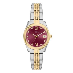 Fossil ES5461 Scarlette Two Tone Bracelet Watch - W10481