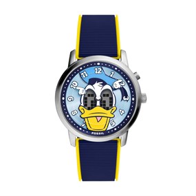 Fossil LE1233 Donald Big Tic Blue Strap Watch - EXCLUSIVE - W10494