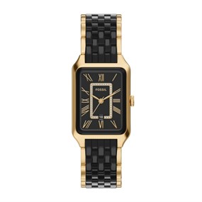 Fossil CE1135 Raquel Black Ceramic Bracelet Watch - W10510