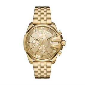 Diesel DZ4565 Baby Chief Gold Plated Bracelet Watch - W11202
