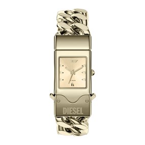 Diesel DZ2235 Closer Gold Tone Chain Bracelet Watch - W11373