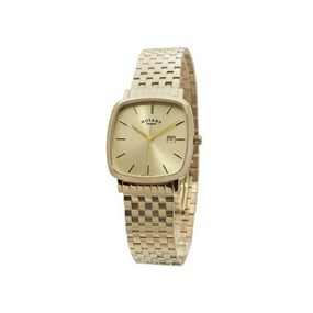 Rotary GB02402/03 Windsor Gold Plated Bracelet Watch - W1301