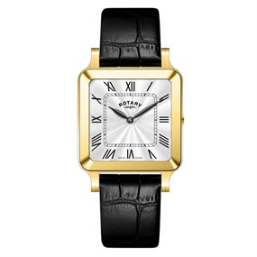 Rotary GS05543/01 Cambridge Black Leather Strap Watch - W13250