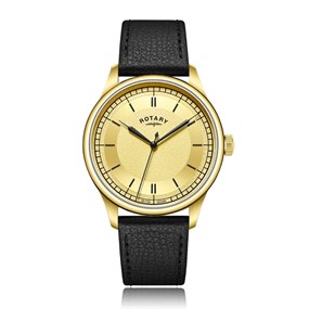 Rotary GS05983/03 Black Leather Strap Watch - W13270