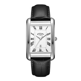 Rotary GS05750/01 Heritage Astoria Black Leather Strap Watch - W13288