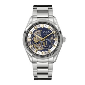 RGB10007/05 Seamatic Eclipse Auto Stainless Steel Blue Dial Bracelet Watch - W13290