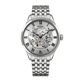 Rotary GB02940/06 Greenwich Automatic Bracelet Watch - W13294
