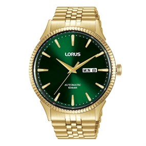 Lorus RL468AX9 Gold Tone Automatic Bracelet Watch - W16207