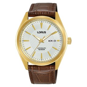Lorus RL490BX9 Automatic Brown Leather Strap Watch - W16297