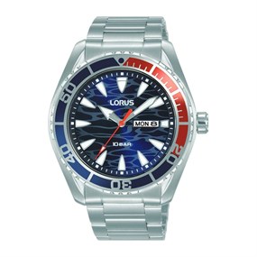 Lorus RH383AX9 Pepsi Bezel Bracelet Watch - W16303