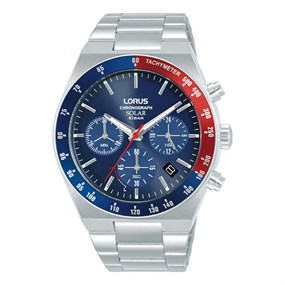 Lorus RZ521AX9 Solar  Chronograph Bracelet Watch - W16319